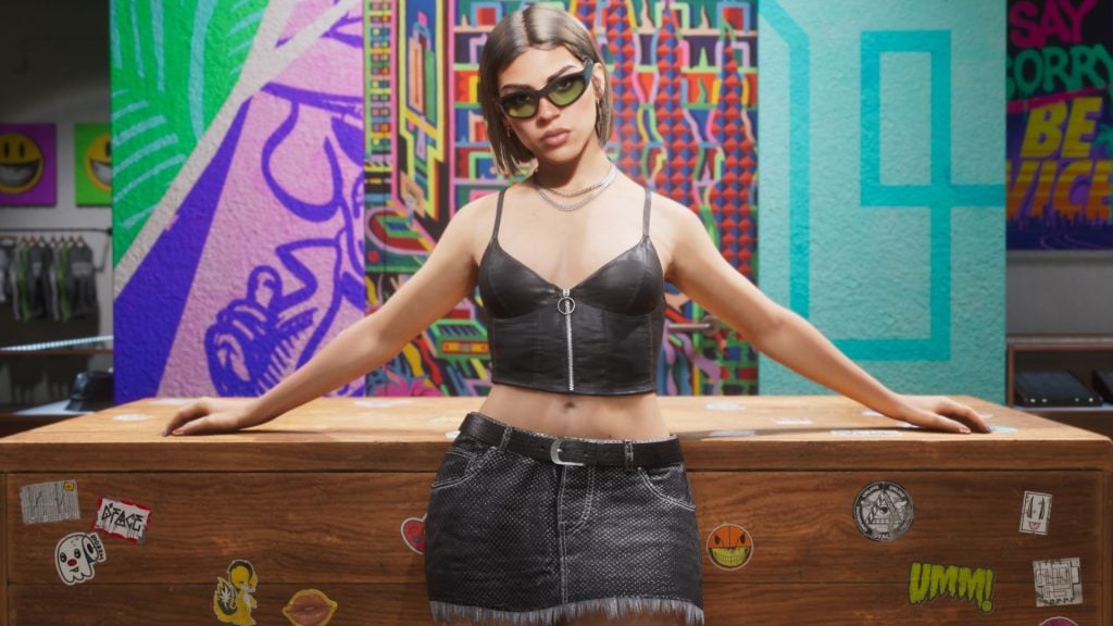 lucia wearing outfit in gta 6