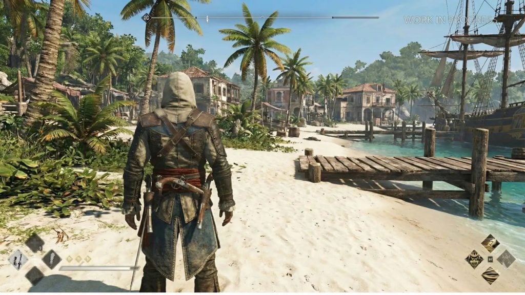 Assassin's Creed Black Flag Resynced WIP Gameplay