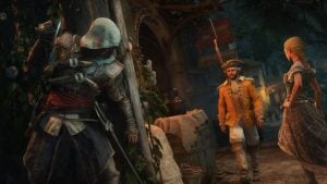 edward stalking enemy in assassin's creed black flag remake resynced