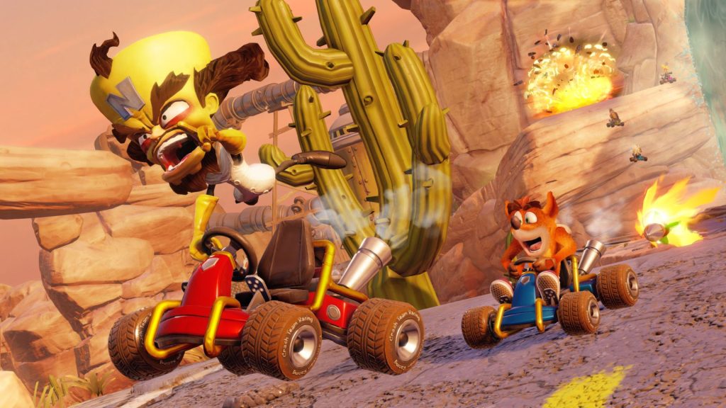 Cortex and Crash in CTR