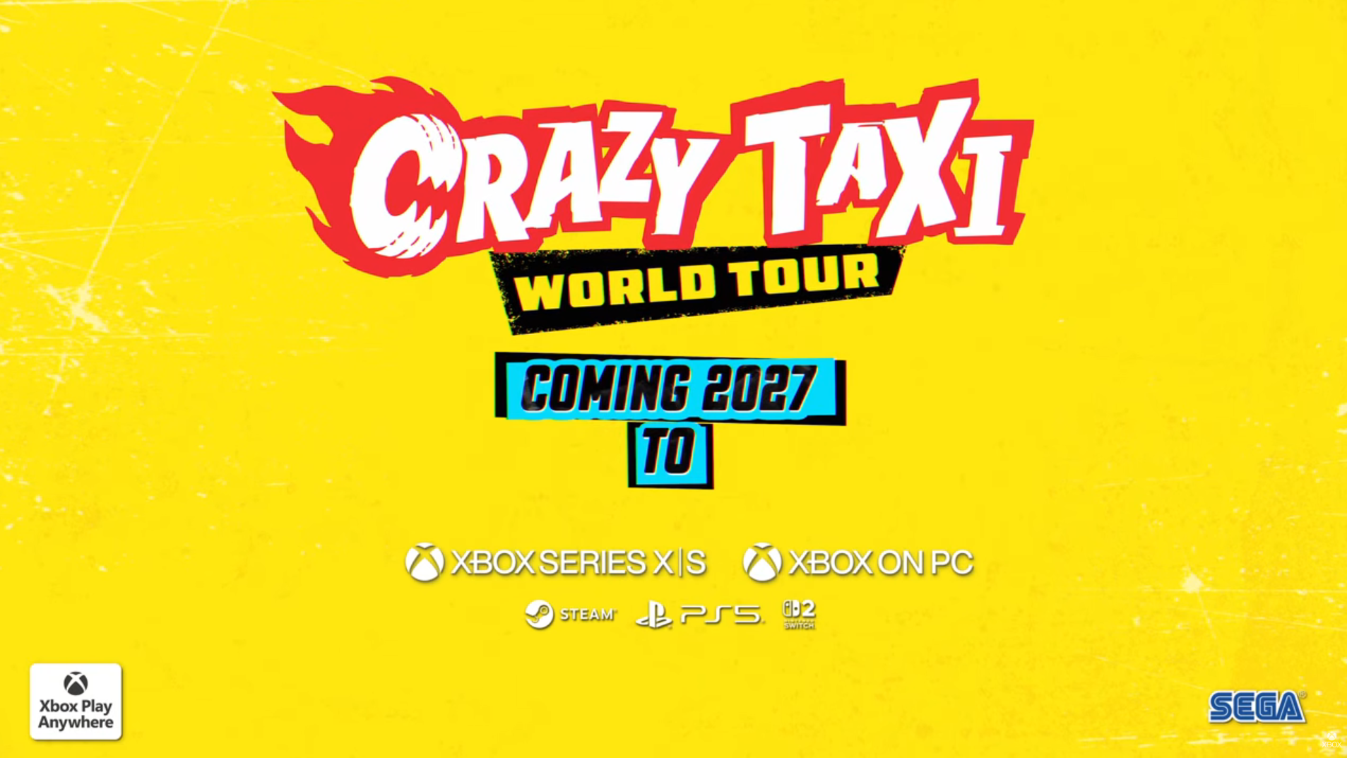 Sega Officially Reveals New Crazy Taxi Reboot Set for 2027