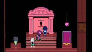 Deltarune Chapter 5 Pink Door Cropped