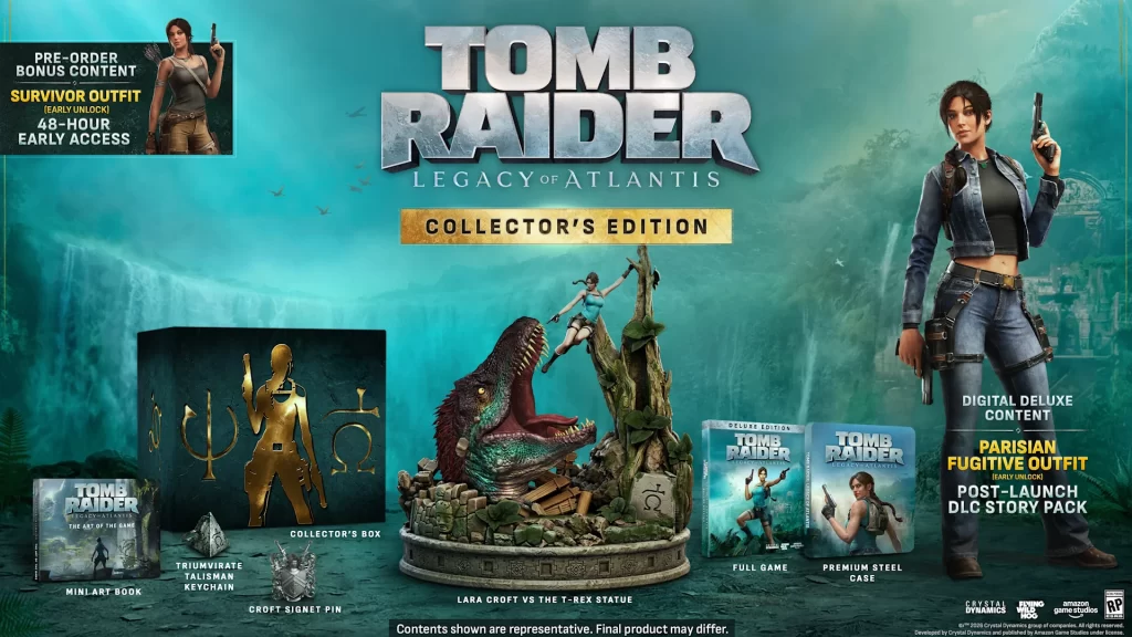 The Collector's Edition of Tomb Raider: Legacy of Atlantis