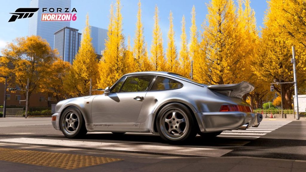 A Porsche reward car in Forza Horizon 6