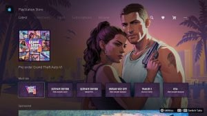 GTA 6 PS5 Store