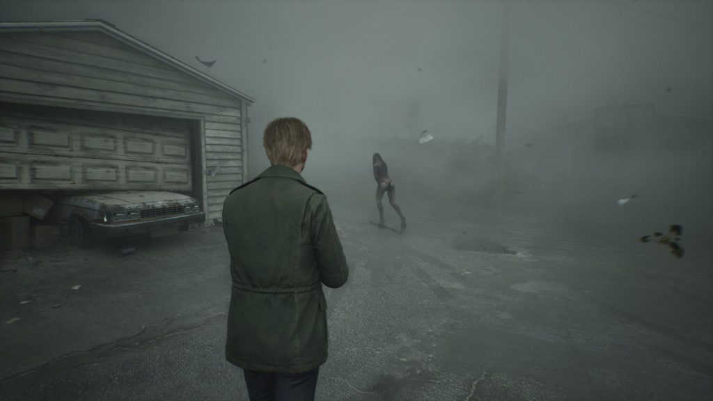 James Exploring in Silent Hill 2