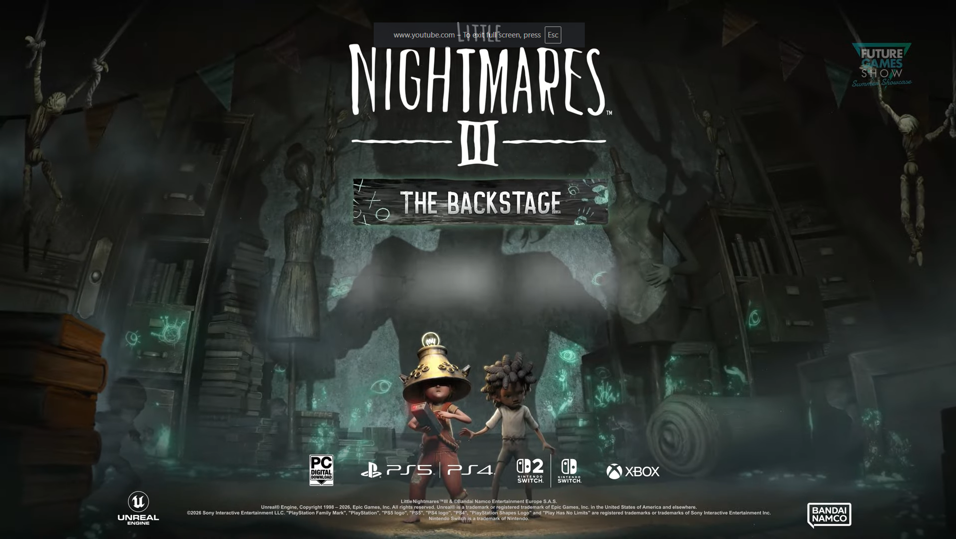 Little Nightmares 3 ‘The Backstage' DLC Coming Next Week