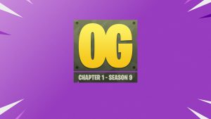 Keyart for Fortnite OG Season 9