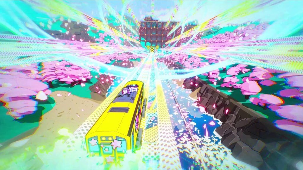On-Rails Action in Denshattack!
