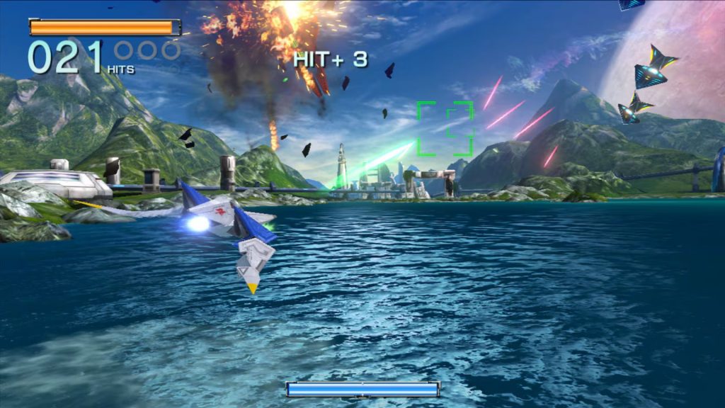StarFox Remake In-Flight Combat