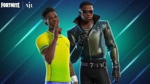 Vinicius Jr skin in Fortnite