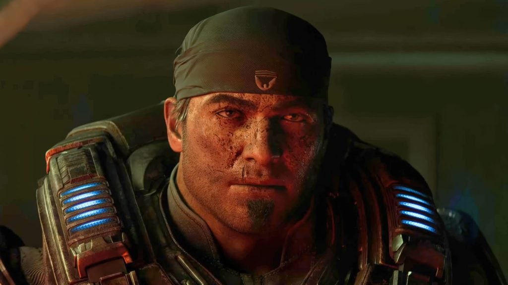 marcus fenix in gears of war e-day