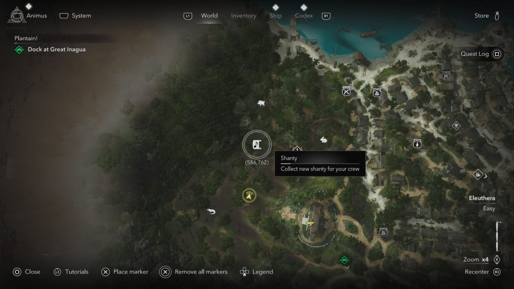 AC Black Flag Resynced Shanty Map