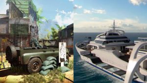 firing range and hijacked maps in call of duty black ops 1 and 2