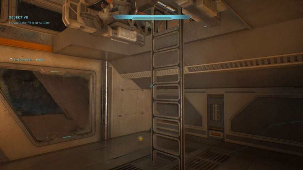 Skull 3 location in Halo Campaign Evolved Pillar of Autumn Mission 1