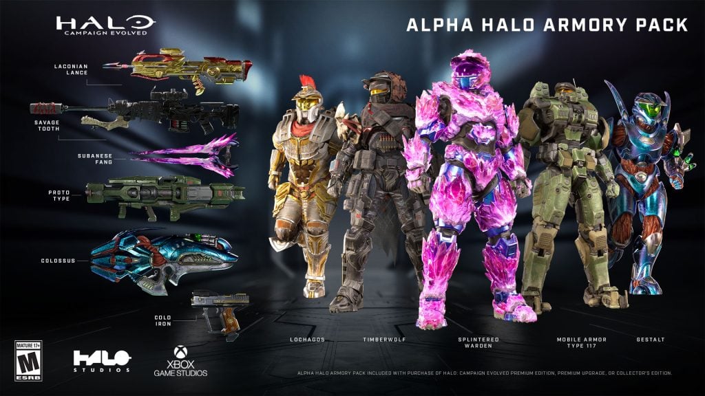 The Alpha Armory pack for Halo: Campaign Evolved