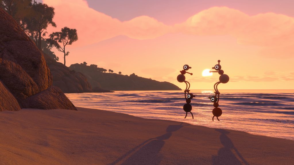 A group of players in Big Walk