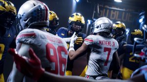 match gameplay in ea college foootball 27