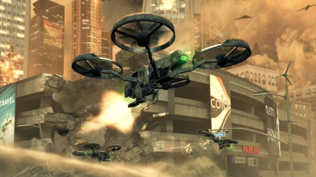 drone flying overhead in black ops 2