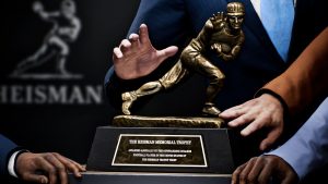 trophy ceremony in college football 27