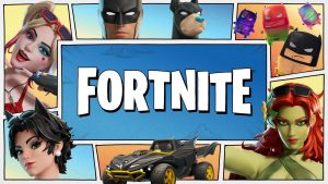 Teaser keyart for the DC Fortnite update