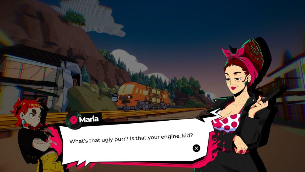 cutscene and dialog in denshattack