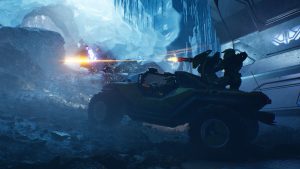 A warthog in Halo: Campaign Evolved
