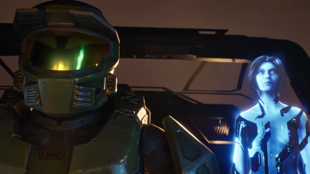 master chief and cortana in halo campaign evolved ending
