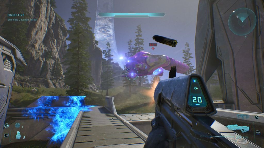 firing at covenant in halo campaign evolved