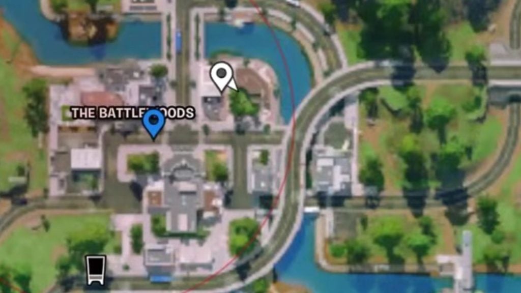 fortnite lancehead clip map location