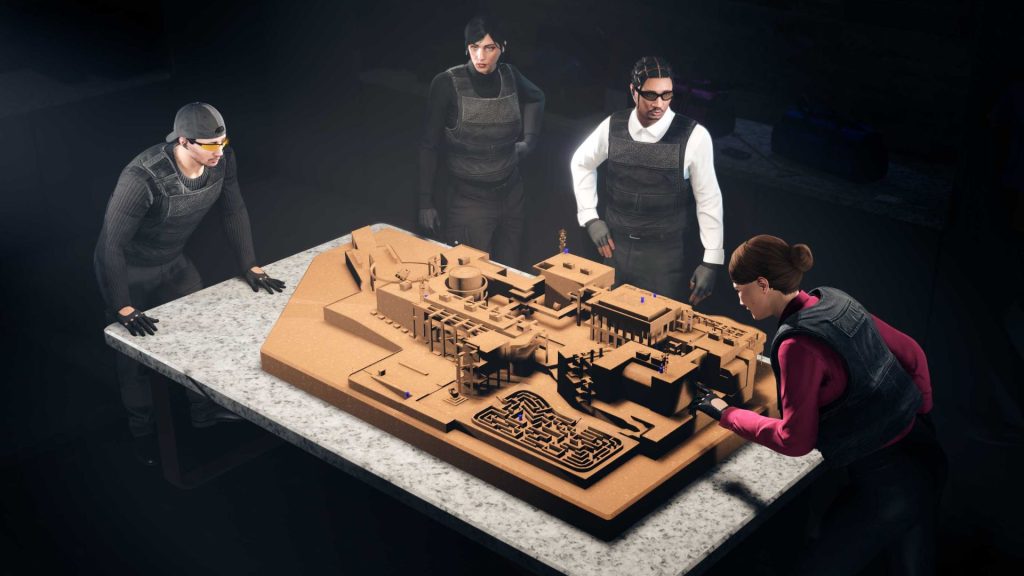 Kortz Center Heist planning in gta online