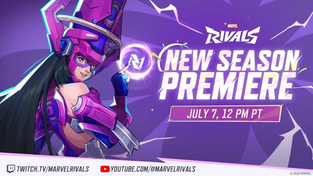 Keyart for the Marvel Rivals Season 9 premiere