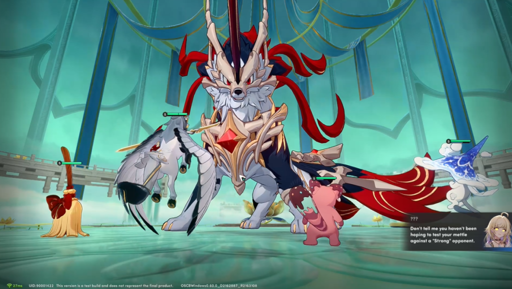 An evolved creature in Honkai: Nexus Anima