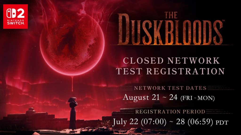 the duskbloods closed network test