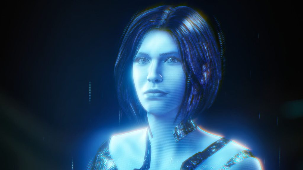 cortana image in halo campaign evolved