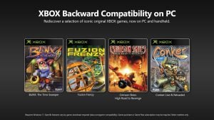 Xbox backward compatibility PC