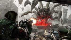 horde siege in gears of war e-day