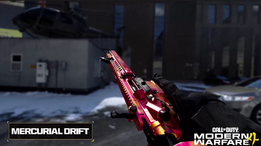 mercurial drift mastery camo in modern warfare 4
