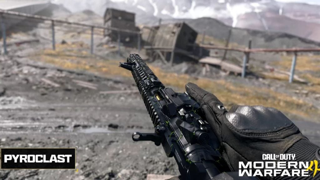 pyroclast camo in modern warfare 4