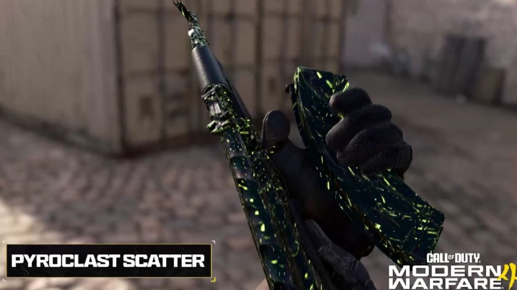 pyroclast scatter camo in modern warfare 4
