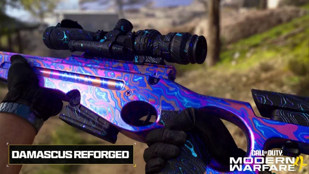 damascus reforged mastery camo in modern warfare 4