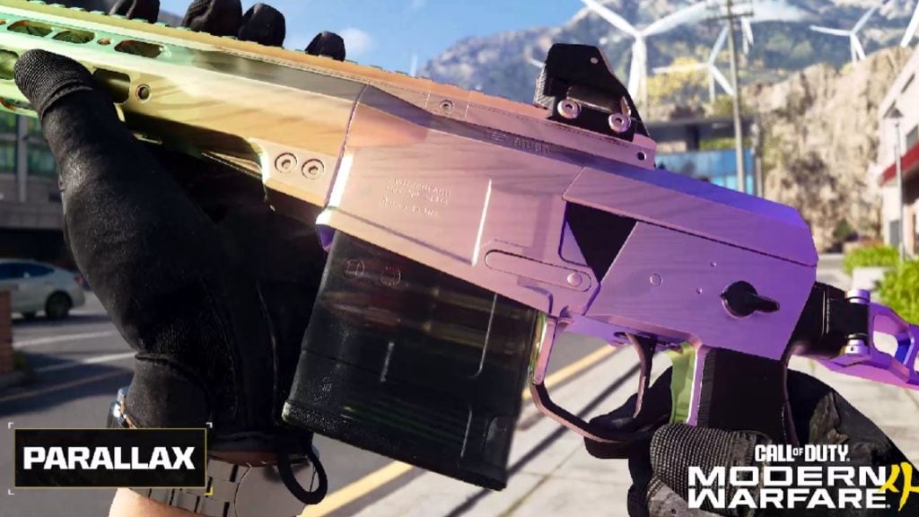 parallax mastery camo in modern warfare 4