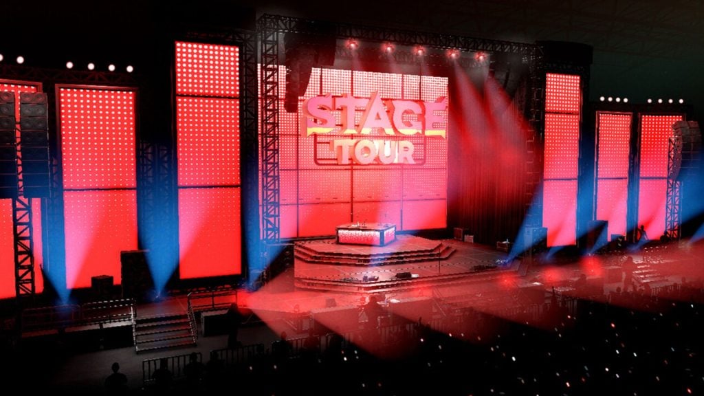 stage tour set