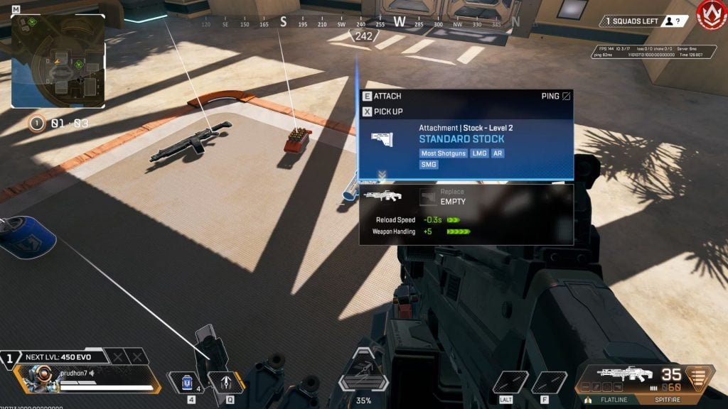 finding weapon in apex legends
