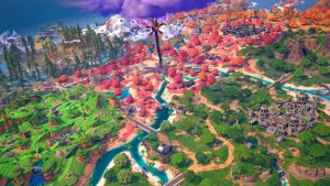 The map in Fortnite Chapter 7 Season 4