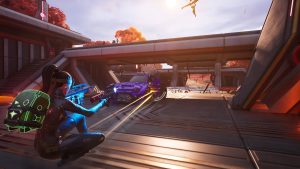 A screenshot from a Fortnite trailer