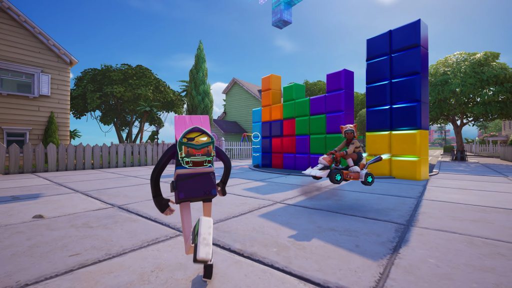 A screenshot from a Fortnite trailer