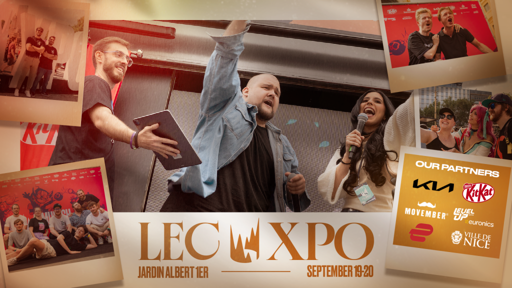 LEC 2026 Summer XPO Graphic