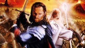 The lord of the rings the return of the king game cover