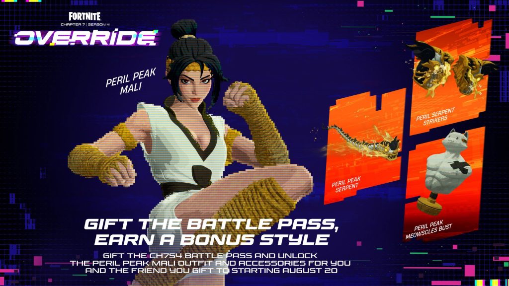 Keyart for the Peril Peak Mali Outfit